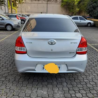 TOYOTA ETIOS 1.5 X SEDAN 16V FLEX 4P MANUAL